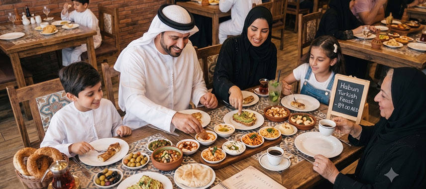 مطعم عائلي في الشارقة ورأس الخيمة: لماذا هابون وجهة مختلفة؟