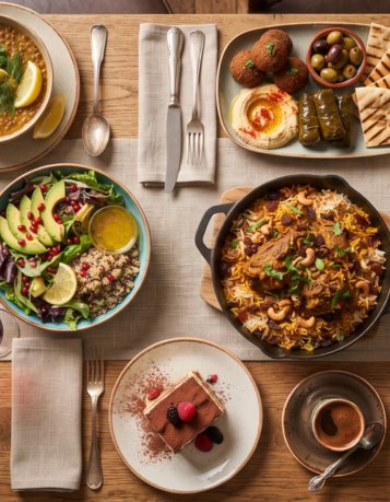 The Courses of a Meal, From Soup to Dessert