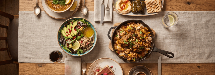 The Courses of a Meal, From Soup to Dessert