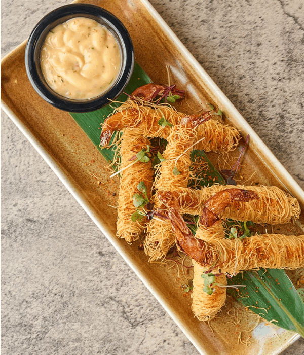 Royal Kunafa Shrimps