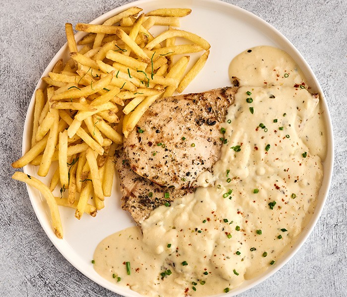 Cream fire Chicken