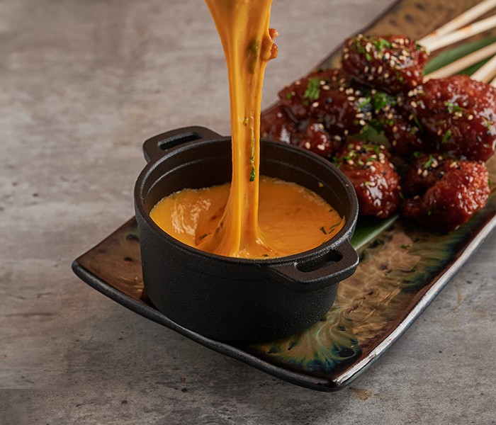 Cheesy Lollipop Shrimps