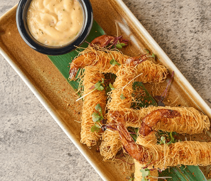 Royal Kunafa Shrimps