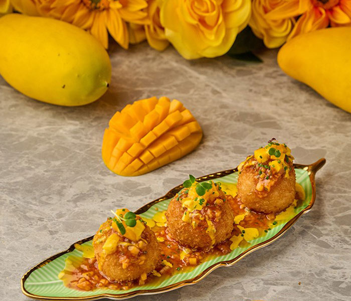 Mango Lava Arancini